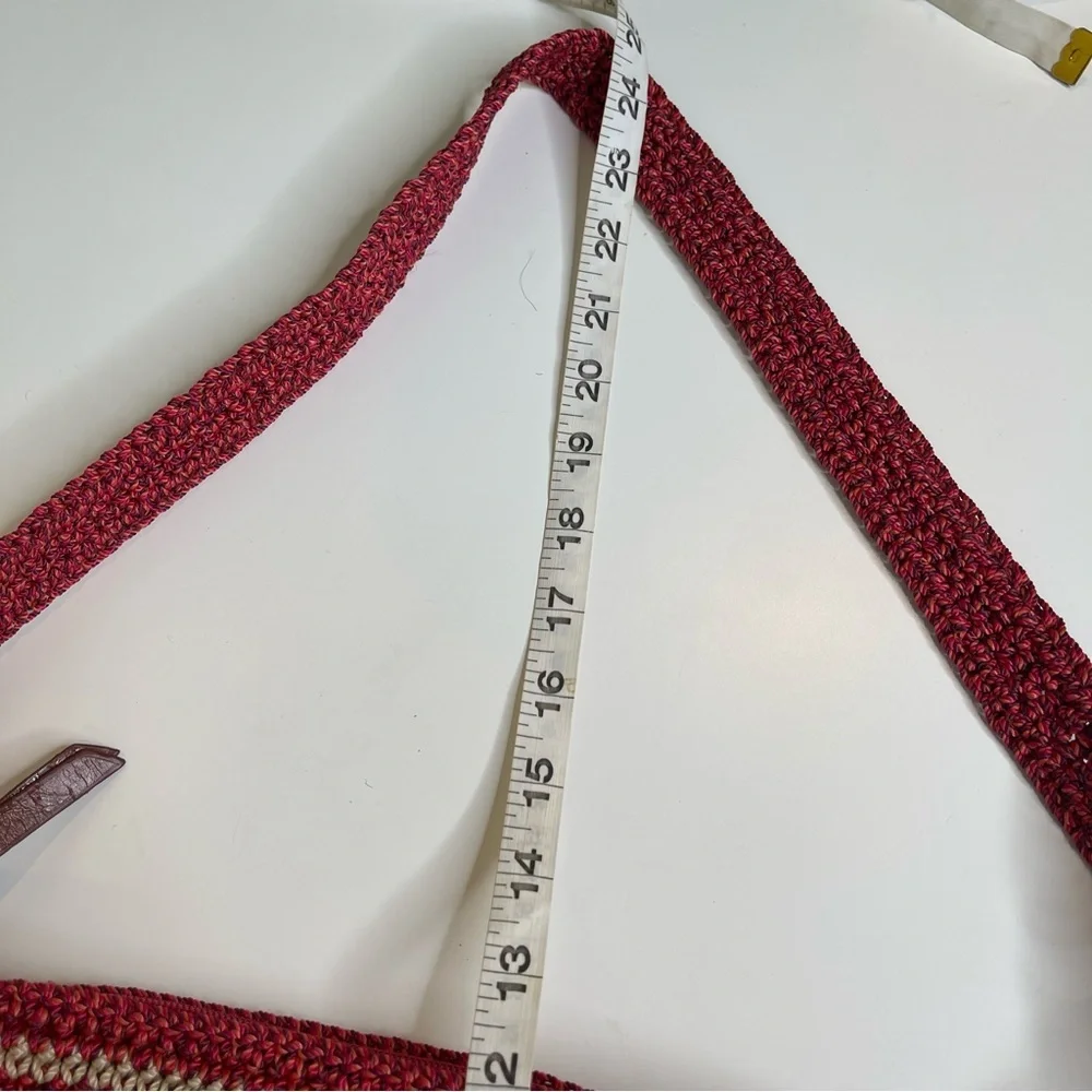 The Sak Color Striped Crochet Shoulder Bag - Picture 6 of 9